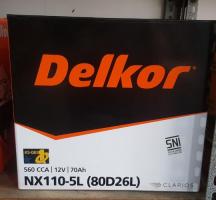 DELKOR NX110-5R/80D26R 12V 70 Ah