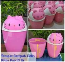 Tempat sampah hello kitty