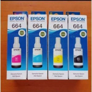 Tinta Printer Epson 664 Merah/Magenta