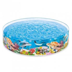 Pool bulat 58472 deep blue sea snapset pool