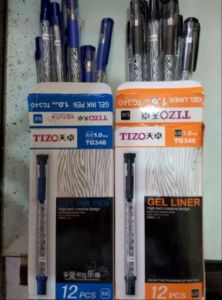 Pulpen Gel Liner Tizo Per Pak (12)