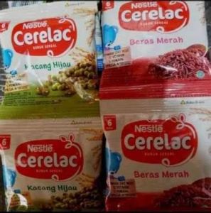 Nestle Cerelac Beras merah (10s)