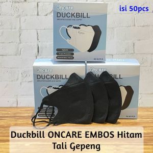 Masker Duckbil Oncare Hitam 