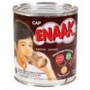 susu enak kaleng coklat 375gr