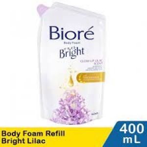 BIORE GLOW UP LILAC 400ML