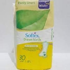 softex daun sirih panty liner isi 30