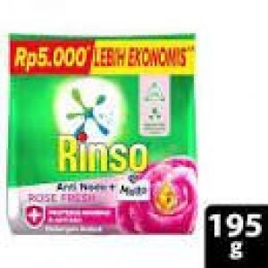RINSO MOLTO ROSE FRESH 195GR
