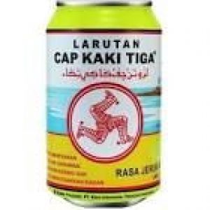 LARUTAN CAP KAKI TIGA KALENG JERUK