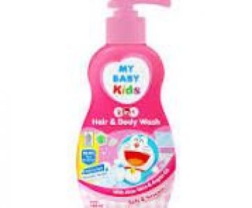 MY BABY HAIR & BODY WASH PINK 280ML