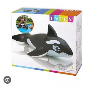 Intex Large Inflatable Whale Ride On