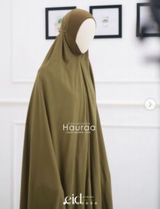 Al Hauraa Mukenah Rayon Cordelia olive 