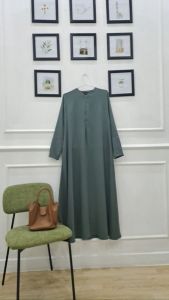 Al Hauraa Gamis Super Basic linchen mist S