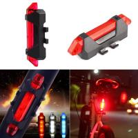 TaffLED Lampu Sepeda 5 LED Taillight Rechargeable - DC-918 