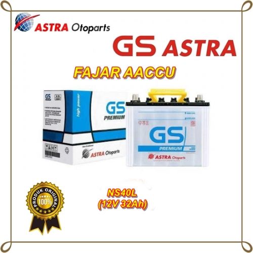GS PREMIUM NS40L 12V 32 AMPER