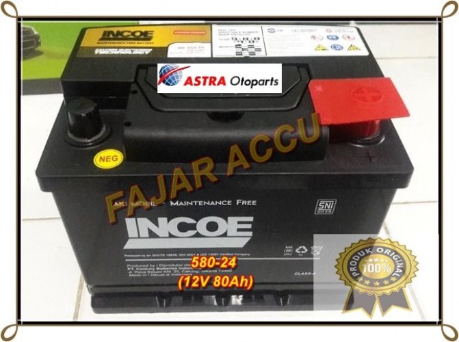 INCOE MF 580-24 12V 80 AMPER