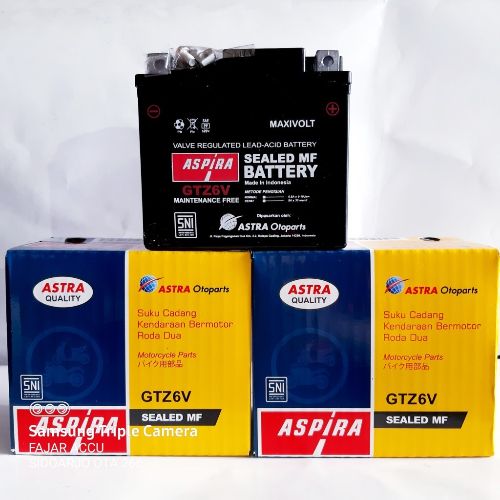 ASPIRA GTZ6V MF 12V 5Ah