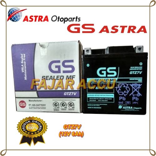GS ASTRA GTZ7V MF 12V 6 AMPER