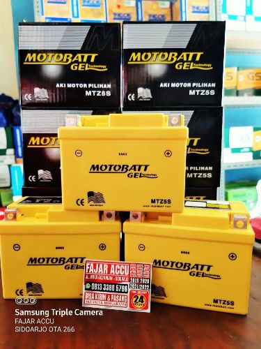 MOTOBATT MTZ5S 12V 4,2 AMPER