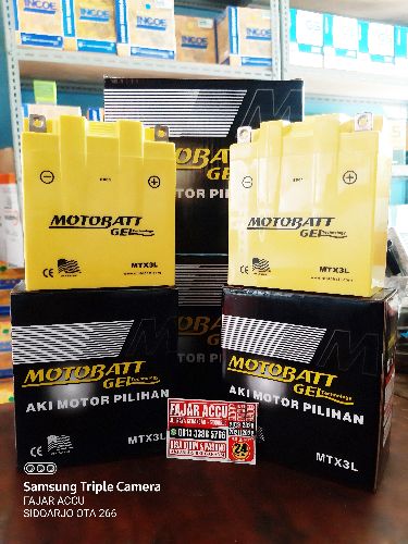 MOTOBATT MTX3L 12V 3 AMPER