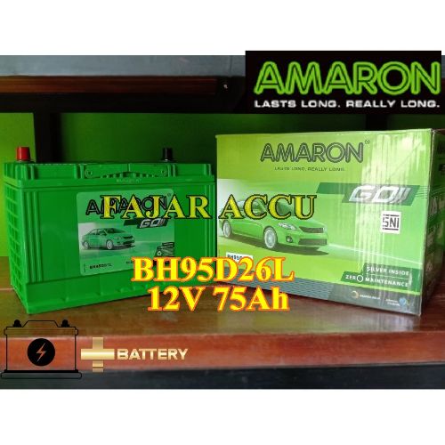 AMARON GO N70ZL (95D31L) 12V 75Ah