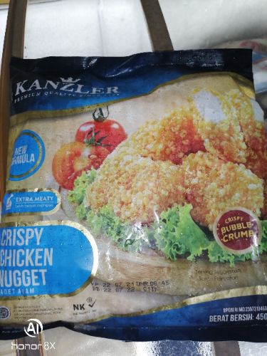 Kanzler nugget 500gr