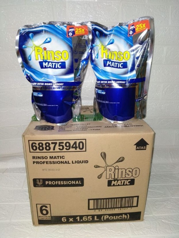 RINSO MATIC POUCH 1.65 L