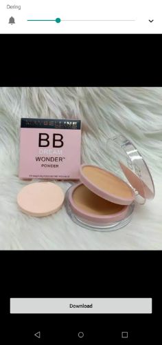 Bedak maybelline kardus pink