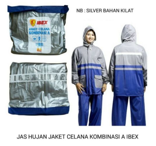 Jas hujan ibex kombinasi