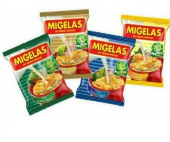 Mie gelas 