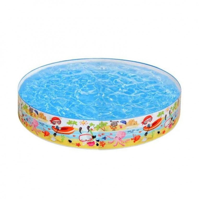 Intex Pool bulat 5ftx10inch palm trees 