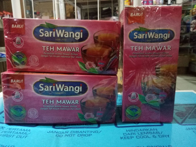 Sariwangi teh mawar 