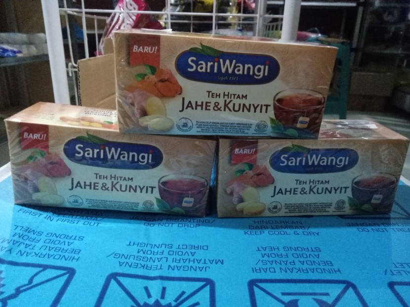 Sariwangi teh jahe kunyit