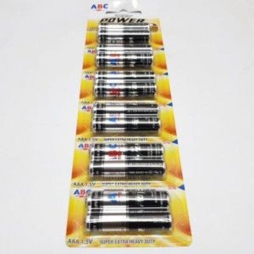 Baterai ABC A3 per pak (12 pcs)