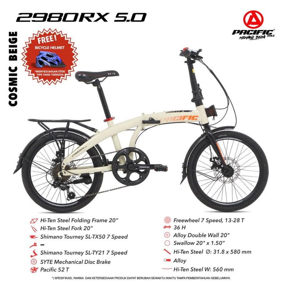 Pacific 2980 RX 5.0 - Sepeda Lipat