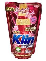 soklin liquid red 750ml