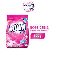 BOOM DETERJEN BBK ROSE 800GR