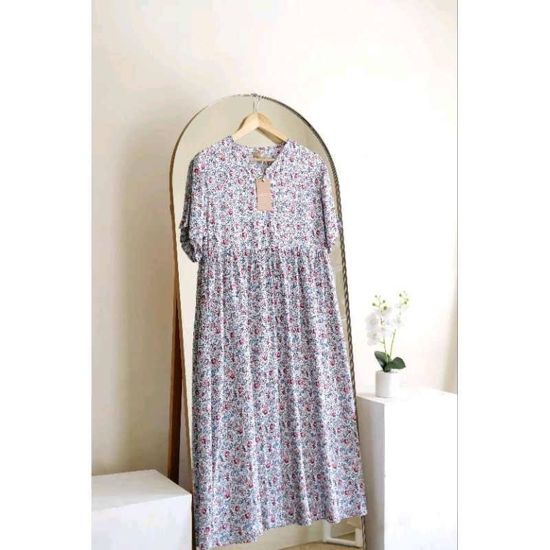 Nilam Shafia Homedress Powder Blue XXL 