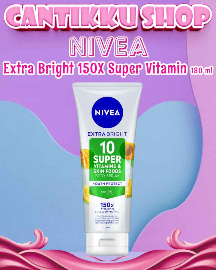 Nivea Extra Bright Mangga 180ml