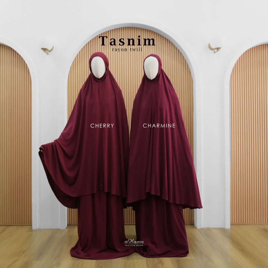 Al Hauraa Mukena Tasnim Cherry 