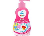MY BABY HAIR & BODY WASH PINK 280ML