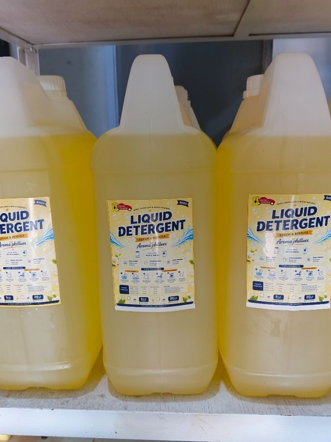 Deterjen Liquid 5 liter Kuning
