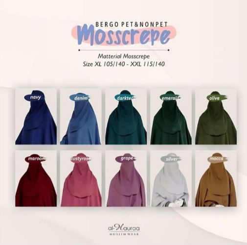 Al Hauraa Bergo Moscrape Pet Grape XL