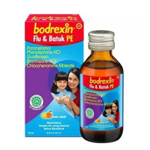 Bodrexin flu dan batuk PE syrup 