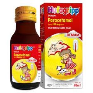 Hufagrip demam Paracetamol syrup