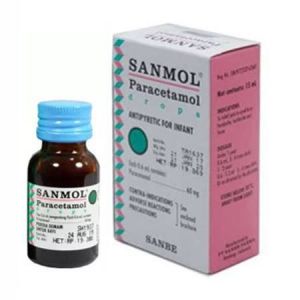 Sanmol drops paracetamol syrup 60 mg 