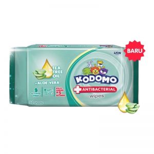 Kodomo Tissu basah hijau