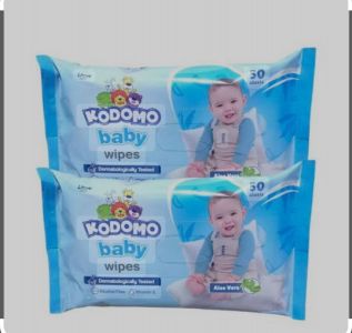 kodomo tisu basah biru