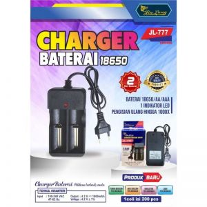 CHARGER BATERAI LITHIUM JINLONG 2 SLOT (JL-777)