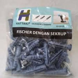 FISCHER S6+SEKRUP (4,5X30MM) HATTAKI @50PCS
