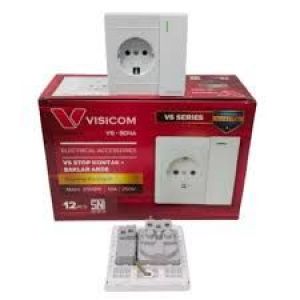 SAKLAR+STOP KONTAK IB VISICOM (VS-904A)